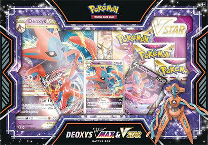 Pokemon TCG: Deoxys VMAX & VSTAR Battle Box - Awesome Deals Deluxe