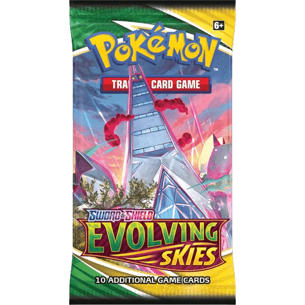 Pokemon TCG: Evolving Skies Sleeved Booster Pack - Awesome Deals Deluxe