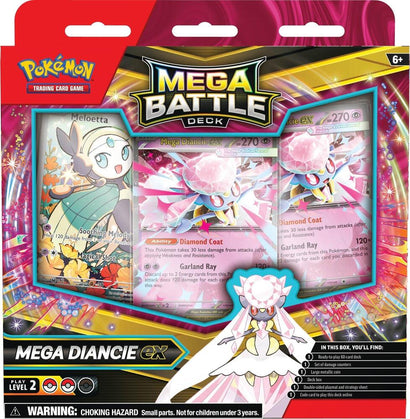 Pokemon TCG: Mega Battle Deck - Mega Gengar ex / Mega Diancie ex - Awesome Deals Deluxe