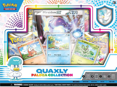 Pokemon TCG: Paldea Collection - Quaxly / Miraidon ex - Awesome Deals Deluxe