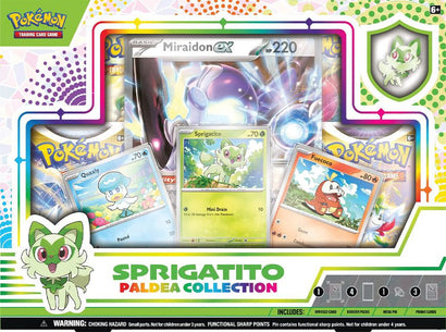 Pokemon TCG: Paldea Collection - Sprigatito / Miraidon ex - Awesome Deals Deluxe