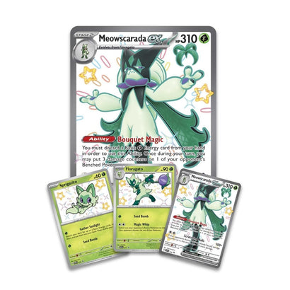 Pokemon TCG: Paldean Fates Meowscarada ex Premium Collection - Awesome Deals Deluxe