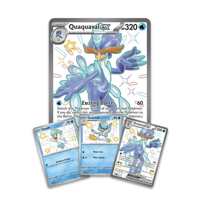 Pokemon TCG: Paldean Fates Quaquaval ex Premium Collection - Awesome Deals Deluxe