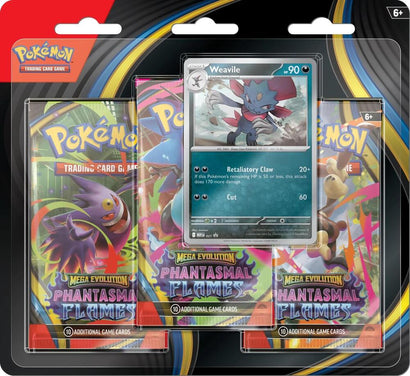 Pokemon TCG: Phantasmal Flames 3 Pack Blister - Awesome Deals Deluxe