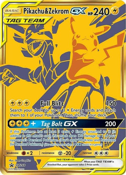 Pokemon TCG: Pikachu & Zekrom GX Premium Collection - Awesome Deals Deluxe