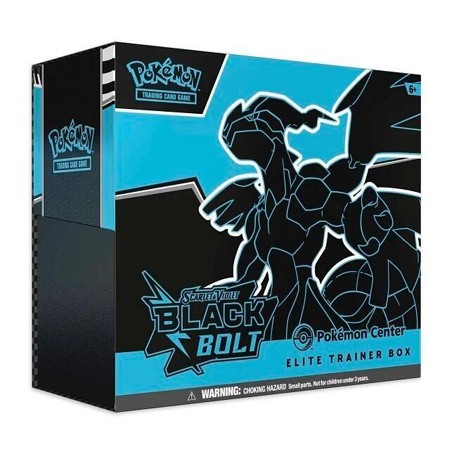 Pokemon TCG: Pokemon Center Scarlet & Violet Black Bolt Elite Trainer Box - Awesome Deals Deluxe