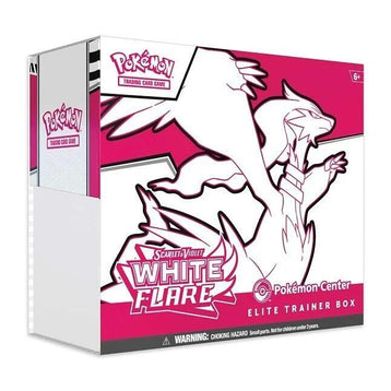 Pokemon TCG: Pokemon Center Scarlet & Violet White Flare Elite Trainer Box - Awesome Deals Deluxe