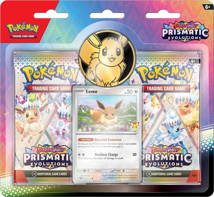 Pokemon TCG: Prismatic Evolutions 2 - Pack Blister - Awesome Deals Deluxe