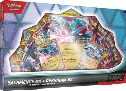 Pokemon TCG: Salamence ex & Reshiram ex Premium Collection - Awesome Deals Deluxe