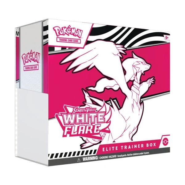Pokemon TCG: Scarlet and Violet - White Flare Elite Trainer Box - Awesome Deals Deluxe