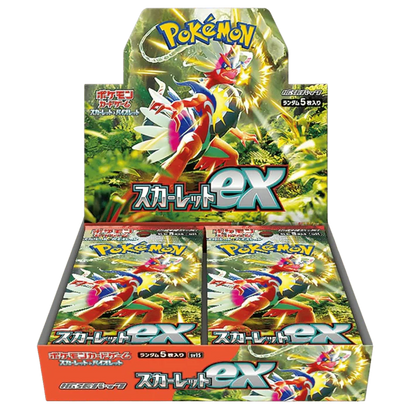 Pokemon TCG: Scarlet ex Booster Box - JAPANESE - Awesome Deals Deluxe