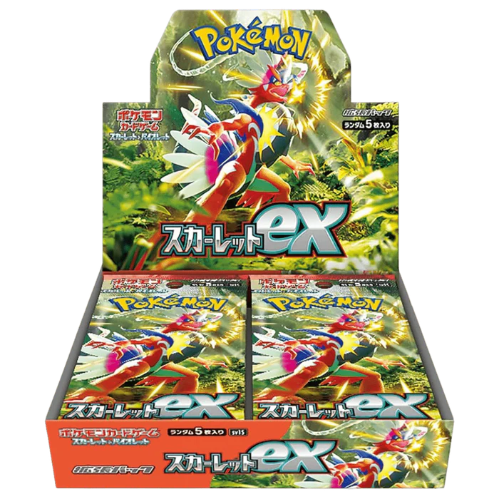 Pokemon TCG: Scarlet ex Booster Box - JAPANESE - Awesome Deals Deluxe