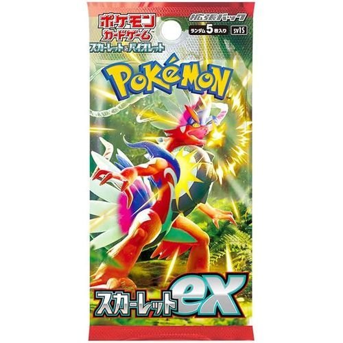 Pokemon TCG: Scarlet ex Booster Pack - JAPANESE - Awesome Deals Deluxe