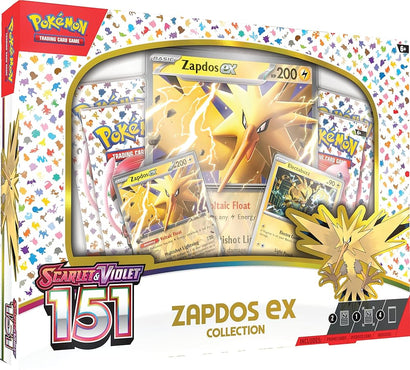 Pokémon TCG: Scarlet & Violet 151 Zapdos ex Collection - Awesome Deals Deluxe
