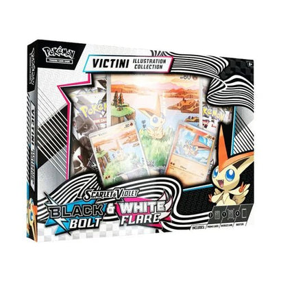 Pokemon TCG: Scarlet & Violet Black Bolt & White Flare - Victini Illustration Collection - Awesome Deals Deluxe