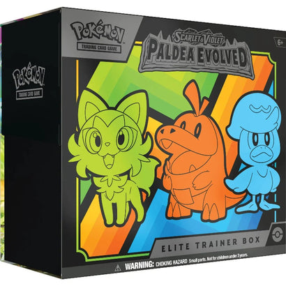 Pokemon TCG: Scarlet & Violet - Paldea Evolved Elite Trainer Box - Awesome Deals Deluxe