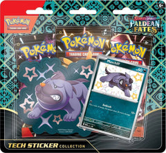 Pokemon TCG Scarlet & Violet Paldean Fates Tech Sticker Blister - Awesome Deals Deluxe