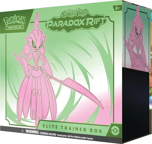 Pokemon TCG: Scarlet & Violet - Paradox Rift Elite Trainer Box - Iron Valiant - Awesome Deals Deluxe
