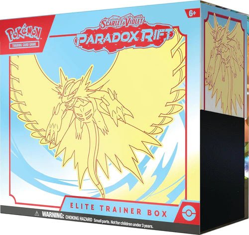 Pokemon TCG: Scarlet & Violet - Paradox Rift Elite Trainer Box - Roaring Moon - Awesome Deals Deluxe