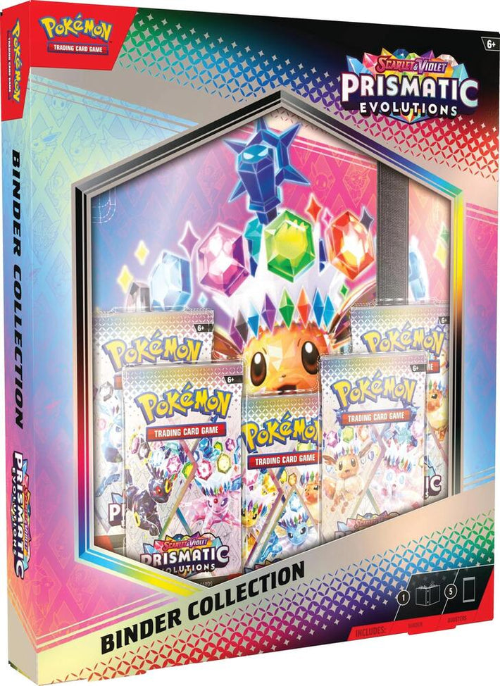 Pokemon TCG: Scarlet & Violet - Prismatic Evolutions Binder Collection - Awesome Deals Deluxe