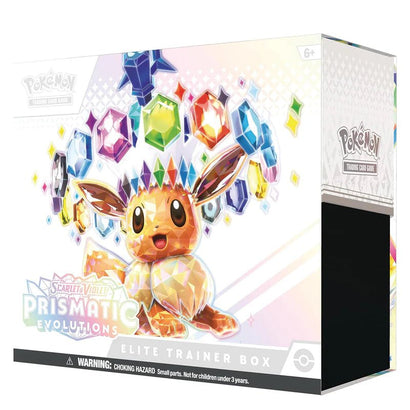Pokemon TCG: Scarlet & Violet Prismatic Evolutions Elite Trainer Box - Awesome Deals Deluxe