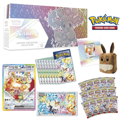 Pokemon TCG: Scarlet & Violet Prismatic Evolutions Super Premium Collection - Awesome Deals Deluxe