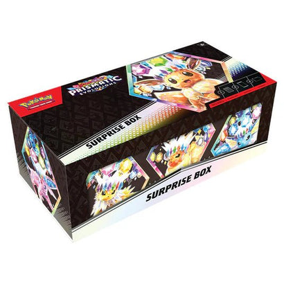 Pokemon TCG: Scarlet & Violet Prismatic Evolutions Surprise Box - Awesome Deals Deluxe