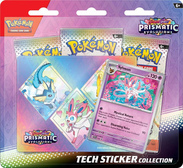 Pokemon TCG: Scarlet & Violet - Prismatic Evolutions Tech Sticker Collection - Awesome Deals Deluxe