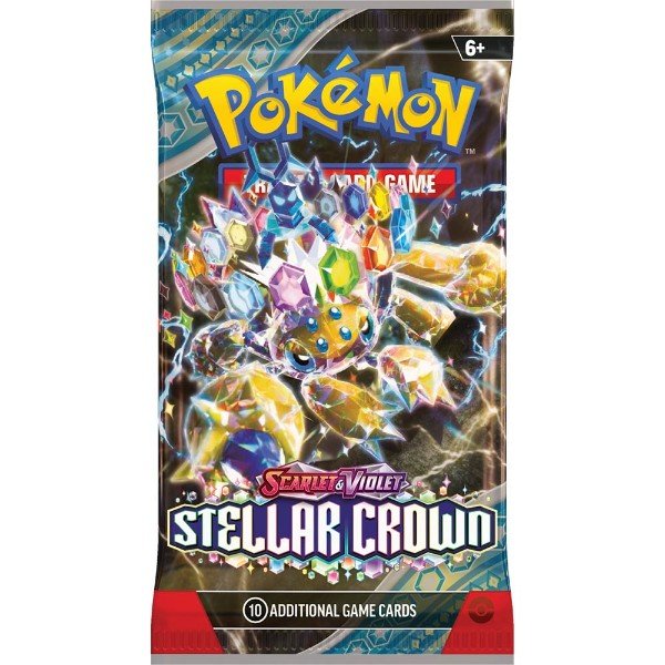 Pokemon TCG: Scarlet & Violet Stellar Crown Booster Pack Pokemon TCG: Scarlet & Violet Stellar Crown Booster Pack