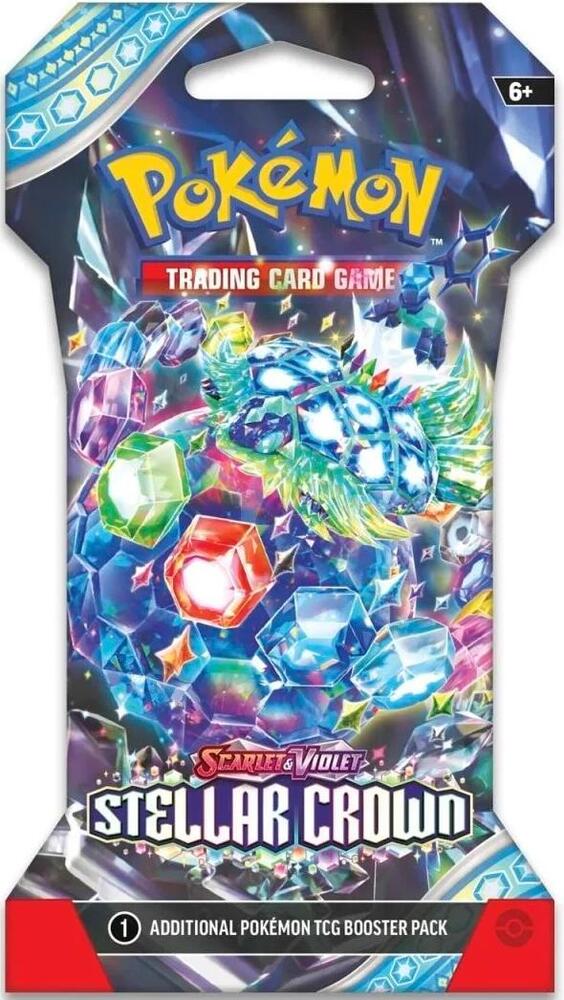 Pokemon TCG: Scarlet & Violet Stellar Crown Sleeved Booster Pack SV7 - Awesome Deals Deluxe