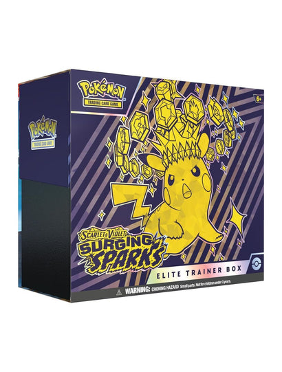 Pokemon TCG: Scarlet & Violet - Surging Sparks Elite Trainer Box - Awesome Deals Deluxe