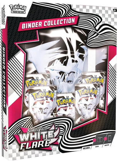 Pokemon TCG: Scarlet & Violet - White Flare Binder Collection - Awesome Deals Deluxe