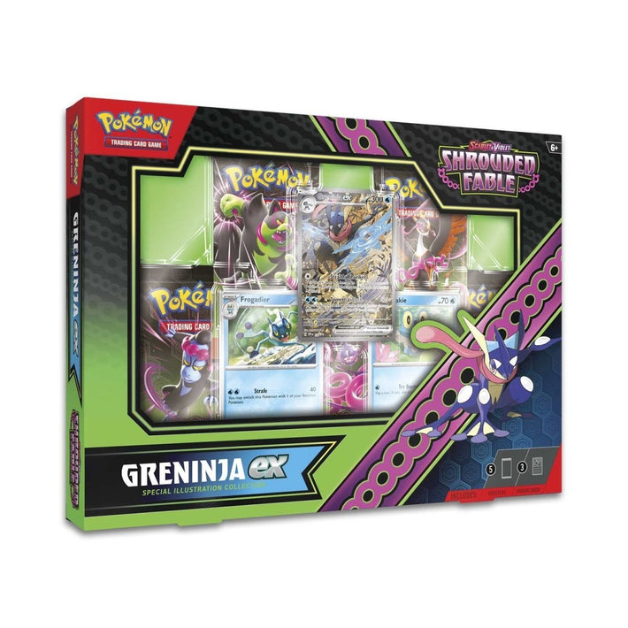 Pokemon TCG: Shrouded Fable Greninja ex Special Illustration Collection - Awesome Deals Deluxe