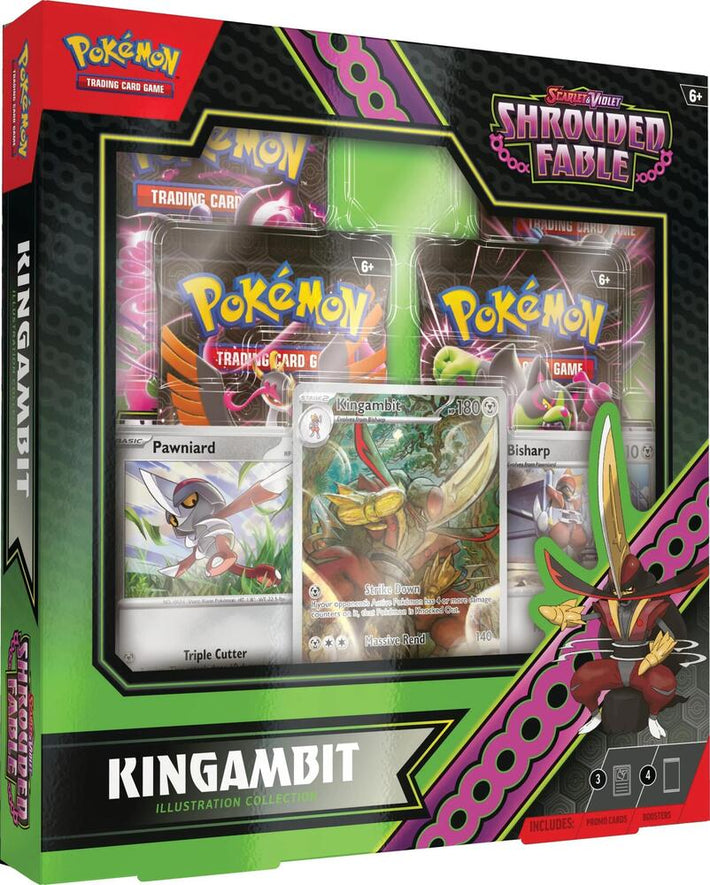Pokemon TCG: Shrouded Fable Kingambit Illustration Collection - Awesome Deals Deluxe