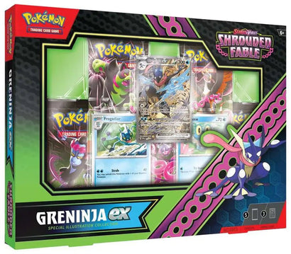 Pokemon TCG: Shrouded Fable Special Illustration Collection - Kingdra ex & Greninja ex - Awesome Deals Deluxe