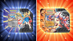 Pokemon TCG: Slashing Legends Tin - Awesome Deals Deluxe