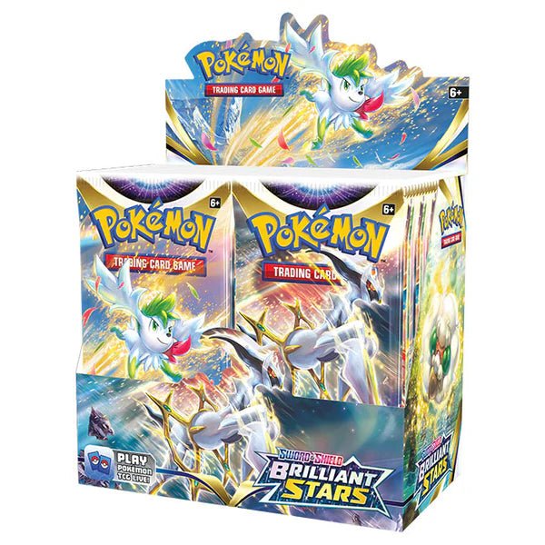 Pokemon TCG: Sword & Shield Brilliant Stars Booster Box - Awesome Deals Deluxe
