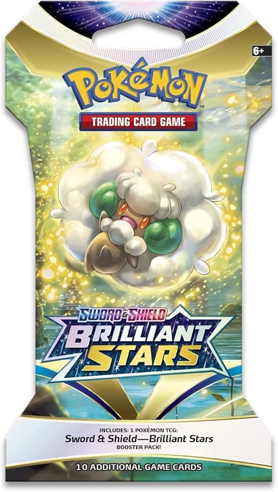 Pokemon TCG: Sword & Shield Brilliant Stars Sleeved Booster Pack - Awesome Deals Deluxe