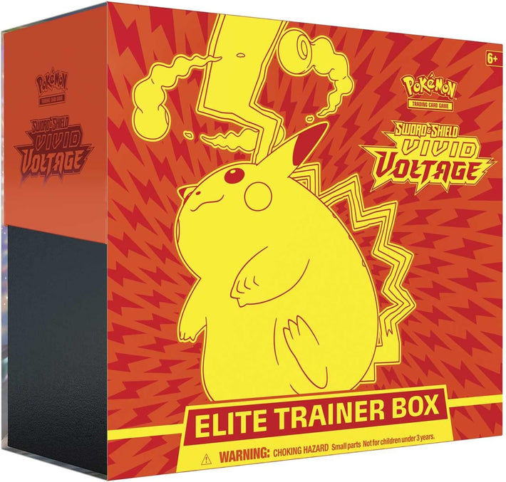Pokemon TCG: Sword & Shield - Vivid Voltage Elite Trainer Box - Awesome Deals Deluxe