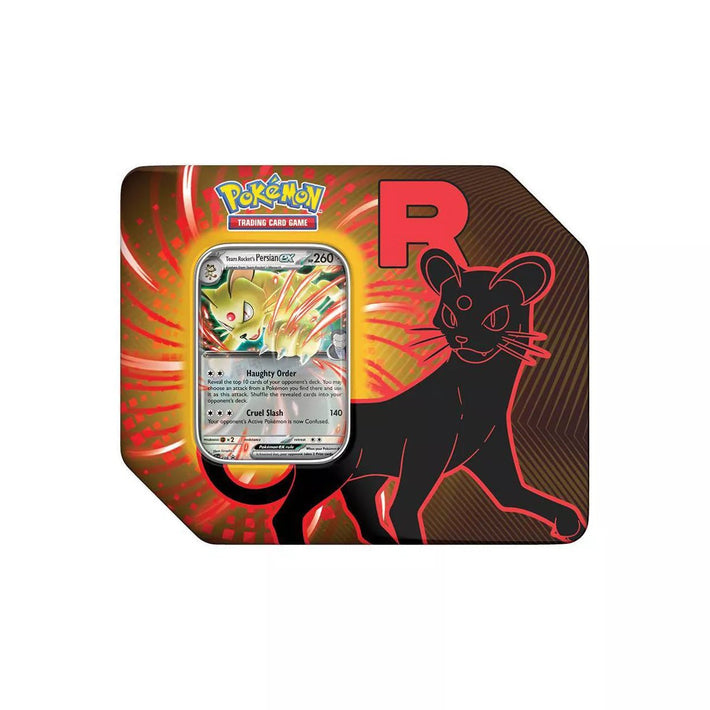 Pokemon TCG: Team Rocket Tin - Persian ex - Awesome Deals Deluxe