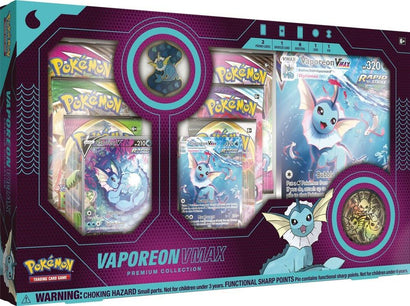 Pokemon TCG: Vaporeon VMAX Premium Collection - Awesome Deals Deluxe