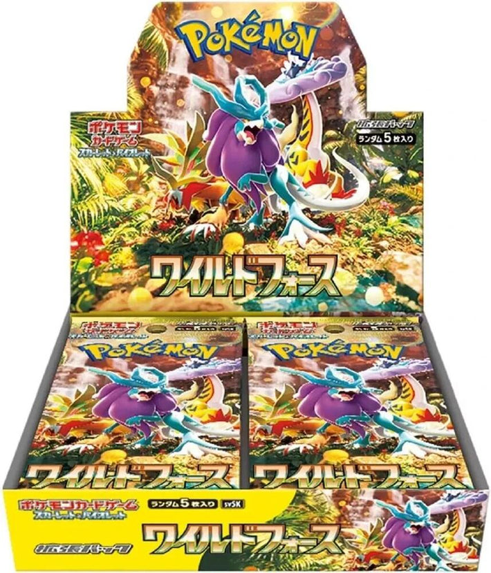 Pokemon TCG: Wild Force Booster Box - JAPANESE - Awesome Deals Deluxe