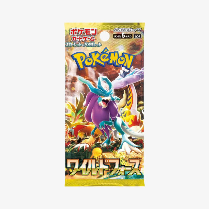 Pokemon TCG: Wild Force Booster Pack - JAPANESE - Awesome Deals Deluxe