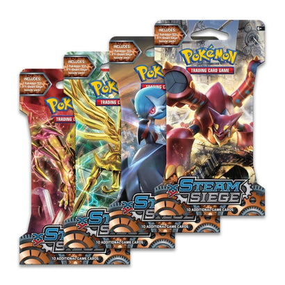 Pokemon TCG: XY Steam Siege Sleeved Booster Pack - Awesome Deals Deluxe
