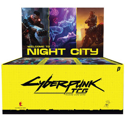 (Pre-Order) CYBERPUNK TCG - Welcome to Night City Beta Booster Box - Awesome Deals Deluxe