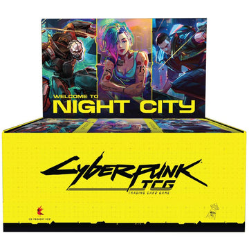 (Pre-Order) CYBERPUNK TCG - Welcome to Night City Booster Box - Awesome Deals Deluxe