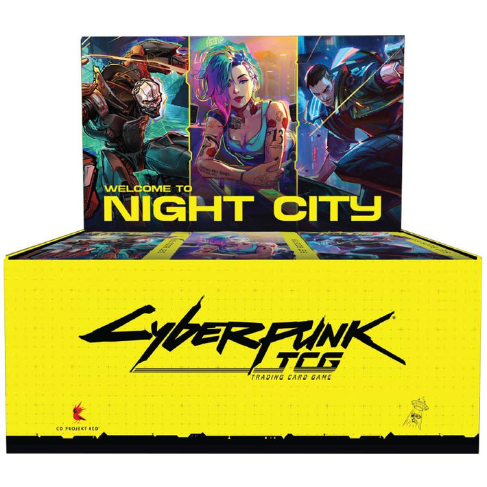 (Pre-Order) CYBERPUNK TCG - Welcome to Night City Booster Box - Awesome Deals Deluxe