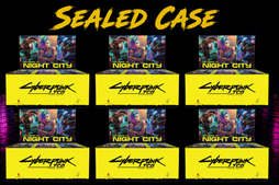 (Pre-Order) CYBERPUNK TCG - Welcome to Night City Booster Box Case - Awesome Deals Deluxe