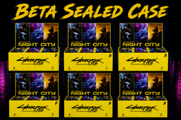 (Pre-Order)CYBERPUNK TCG - Welcome to Night City BETA Booster Box Case - Awesome Deals Deluxe