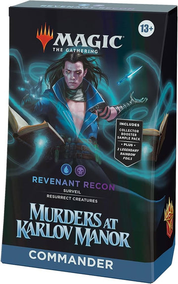Revenant Recon Deck - Magic The Gathering Murders at Karlov Manor Commander Set - Awesome Deals Deluxe
